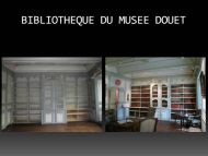 Bibliothèque Musée Douet St-Flour