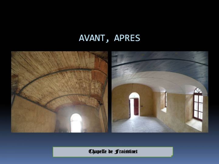CHAPELLE DE FRAISSINET